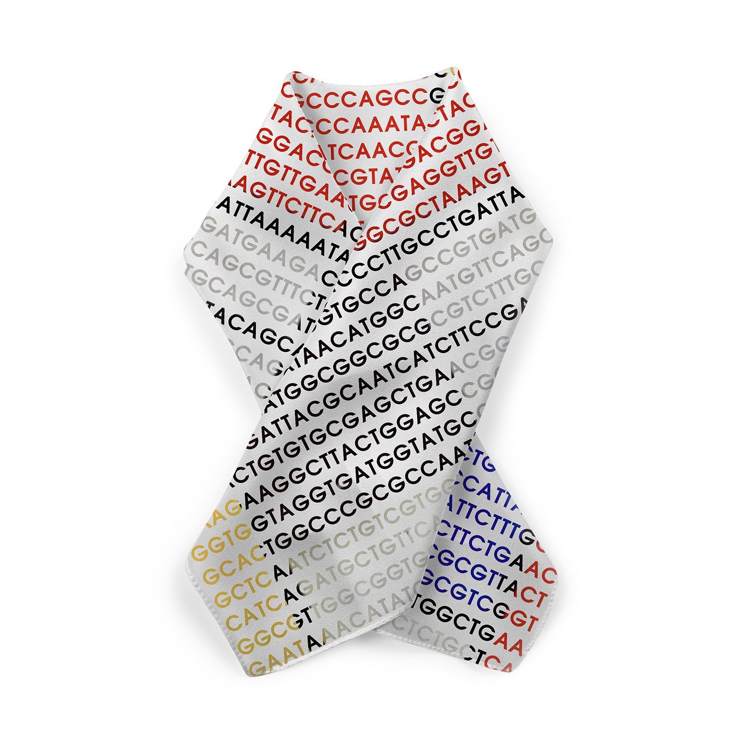 Шейный женский платок Генетический код