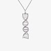necklace_ДНК_серебро_pink