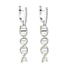 earring_днк_купить_из_серебра_yellow