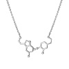 necklace_дофамин_серотонин_серебро