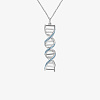 necklace_ДНК_серебро_light_blue