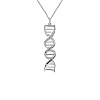 necklace_ДНК_серебро_black