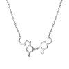 necklace_дофамин_серотонин_серебро